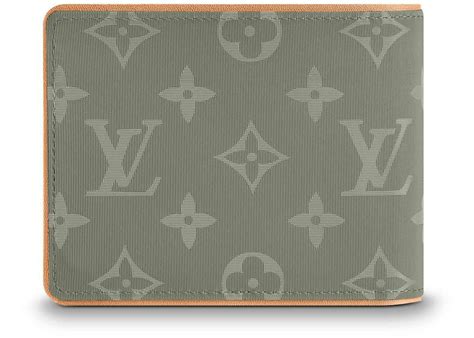 lv titanium wallet|Louis Vuitton Multiple Wallet Monogram Grey in .